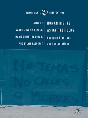 cover image of Human Rights as Battlefields